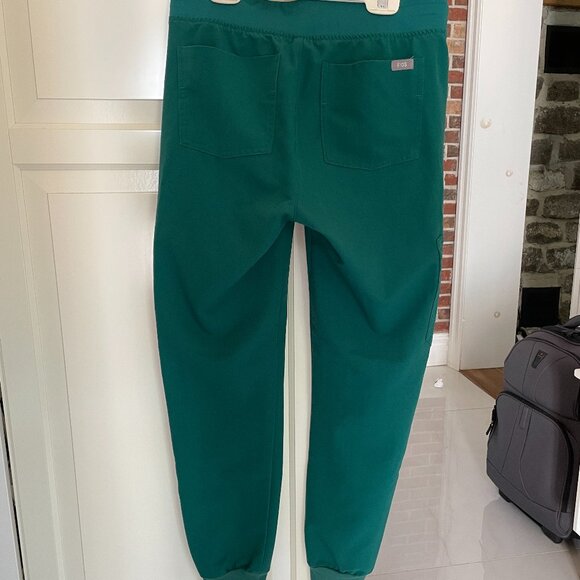 FIGS Zamora Women Jogger Scrub Pants, Hunter Green XS - Picture 5 of 7